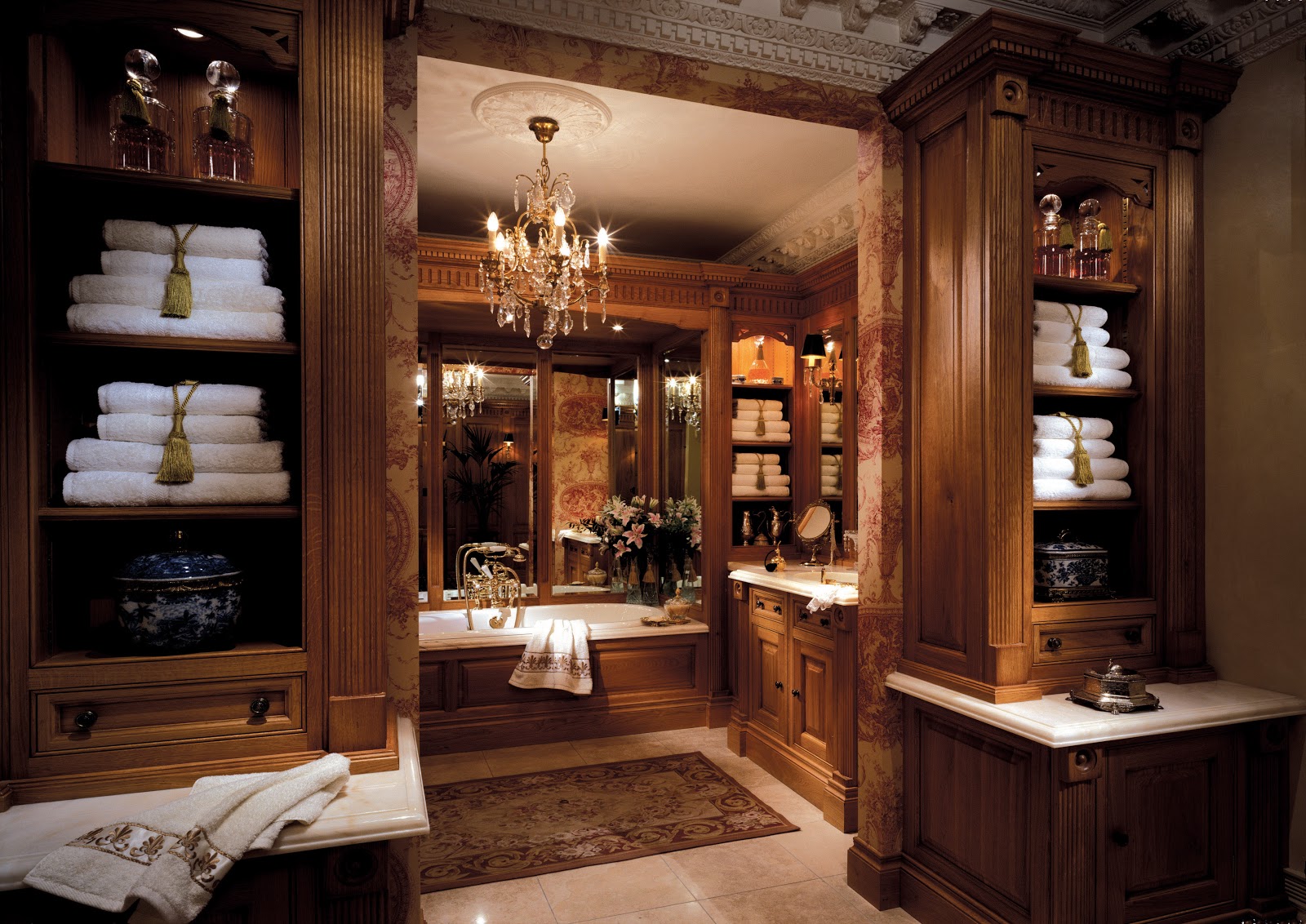 TRADITION INTERIORS OF NOTTINGHAM Clive Christian Luxury Bathroom